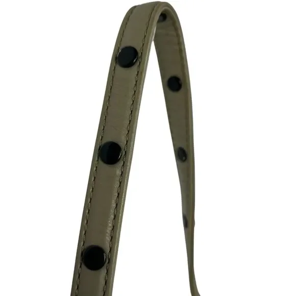 REBECCA MINKOFF Mac M.A.C. Leather Crossbody Shoulder Bag Purse Gray Chain - Picture 5 of 12